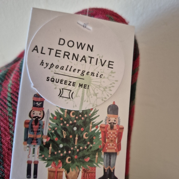 Nutcracker Christmas pillow Handmade NEW 12 x 25 - Picture 8 of 9